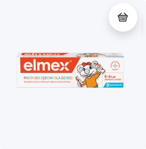 Elmex przeciwpróchnicy pasta do zębów dla dzieci